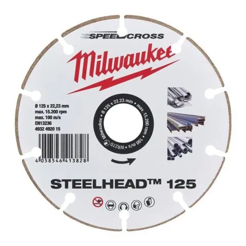Milwaukee Speedcross Steelhead Diamantkapskiva Sänkt pris